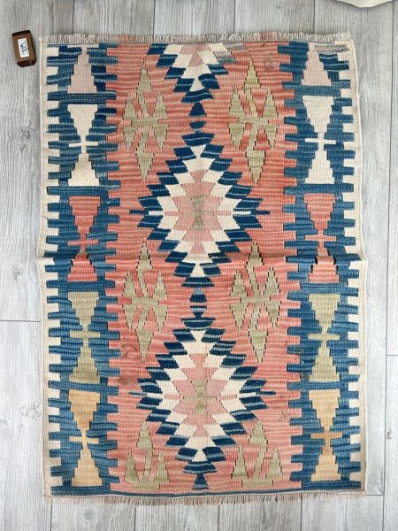 El Dokumasi Halı Kilim Yolluk Paspas Ölçü 109X79 Cm