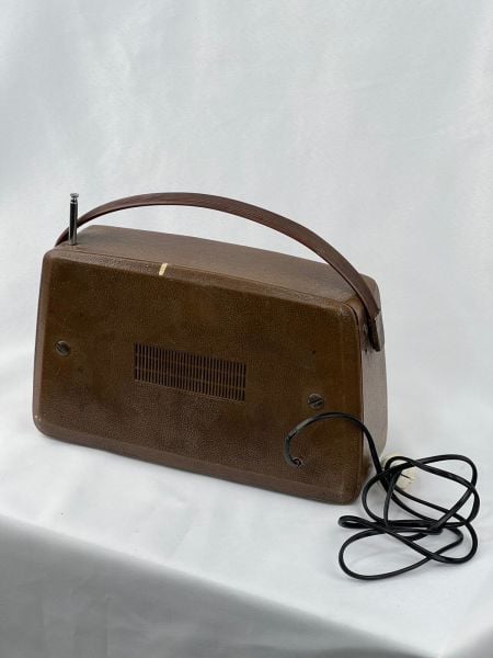 Antika Grundig Radyo Ölçü 29X8 Cm H 19 Cm