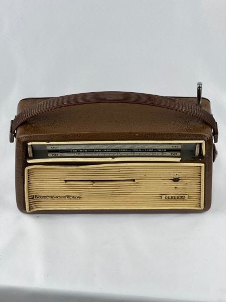 Antika Grundig Radyo Ölçü 29X8 Cm H 19 Cm