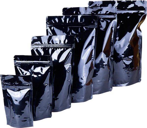 20X30 Cm Siyah Renk Doypack Torba /65/