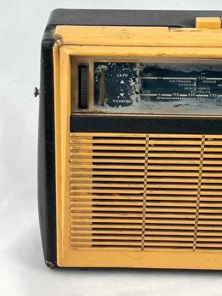 Antika Philips Radyo Ölçü 31X9 Cm H 19 Cm