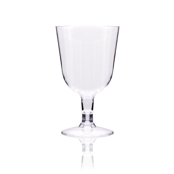 Ayakli Kadeh 150 Ml Polistiren Şeffaf Rubikap R.150 6 Adet