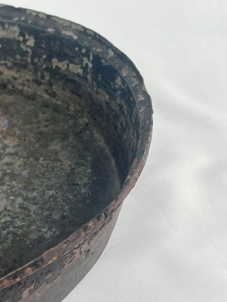 Antika Bakır Tava Ölçü 53X32,5 Cm H 7 Cm