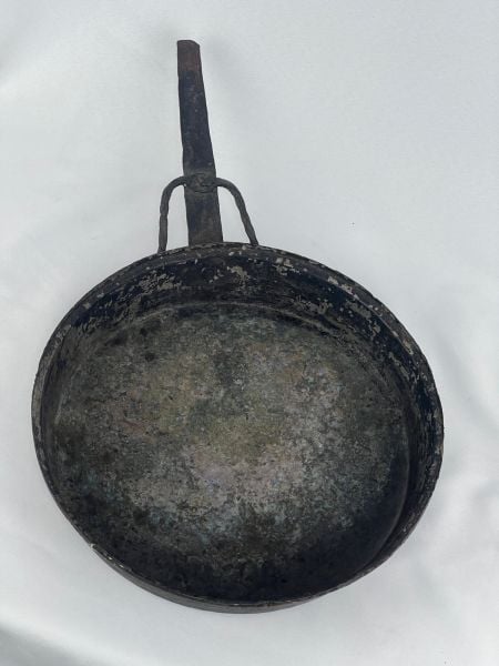 Antika Bakır Tava Ölçü 53X32,5 Cm H 7 Cm