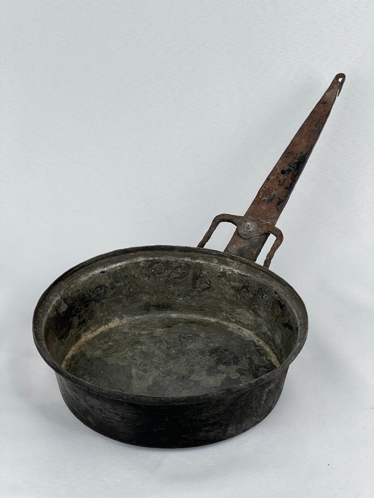 Antika Bakır Tava Ölçü 44X21 Cm H 6 Cm