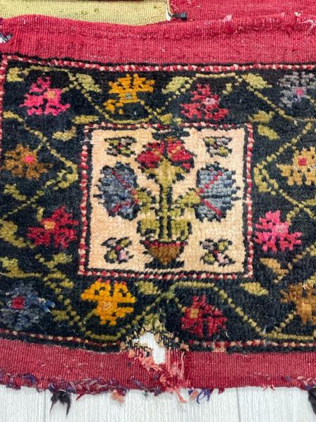 Vintage El Dokuma Dekorluk Heybe 105X44 Cm Aoa Ölçü 105X44 Cm