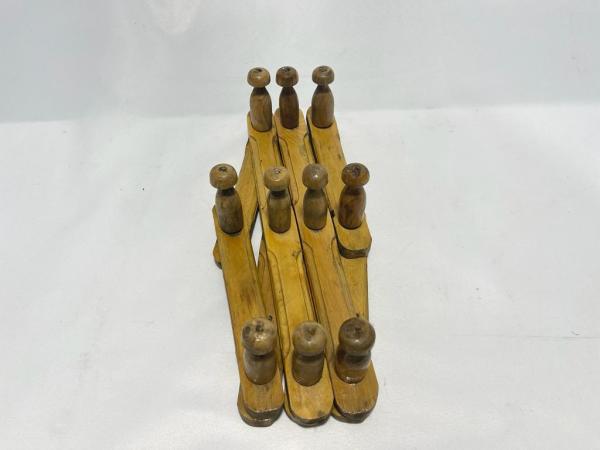 Vintage Ahşap Hareketli Askı Aoa Ölçü 14X31Cm