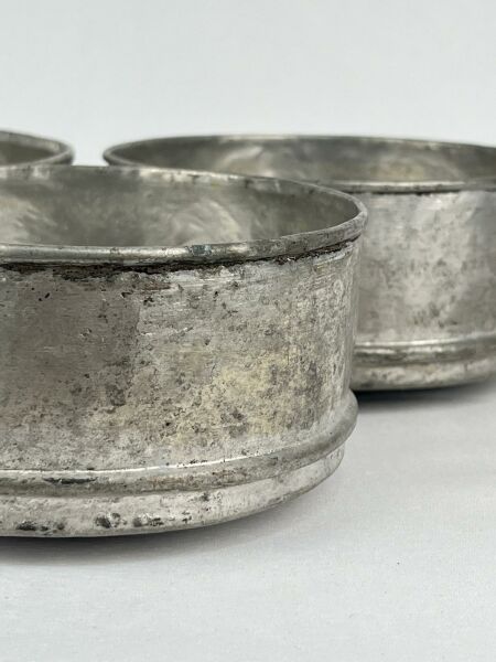 Antika Bakır Tas Ölçü Çap 15 Cm H 19 Cm