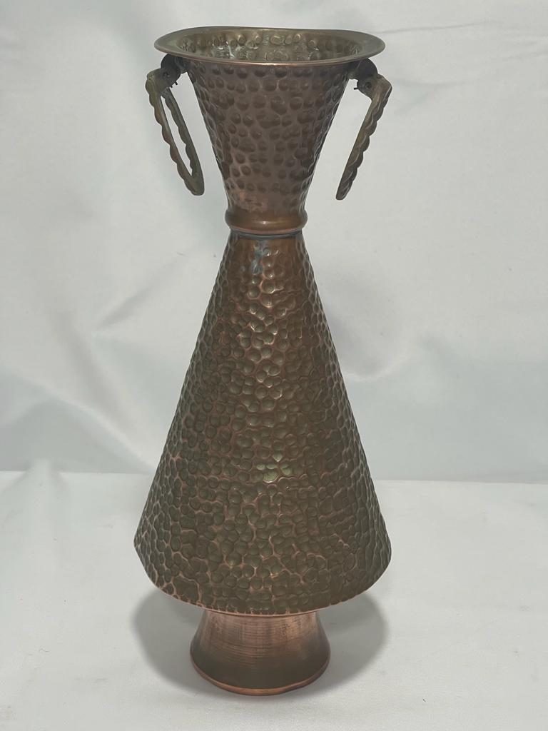 Dövme Bakır Vazo 35X16 Cm Aoa Ölçü 35X16Cm