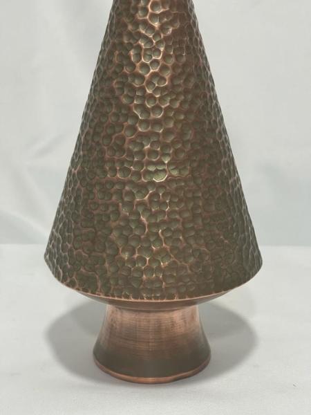 Dövme Bakır Vazo 35X16 Cm Aoa Ölçü 35X16Cm