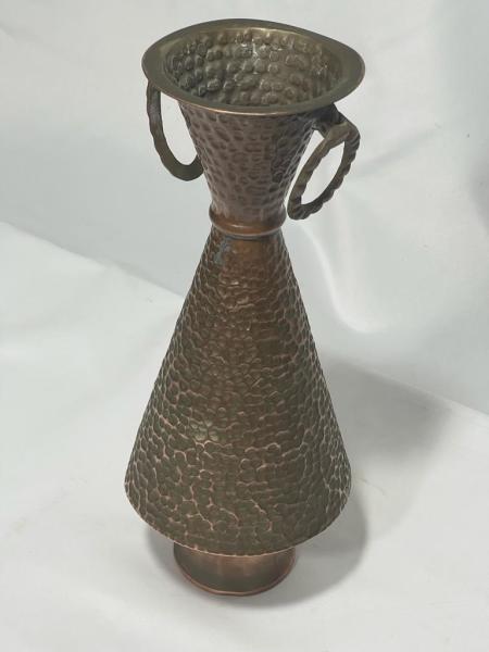 Dövme Bakır Vazo 35X16 Cm Aoa Ölçü 35X16Cm