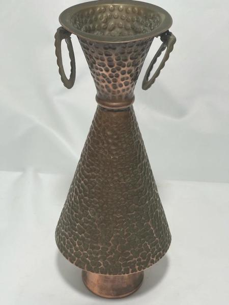 Dövme Bakır Vazo 35X16 Cm Aoa Ölçü 35X16Cm