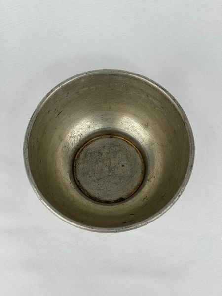 Antika Bakır Tas Ölçü Çap 15 Cm H 7 Cm