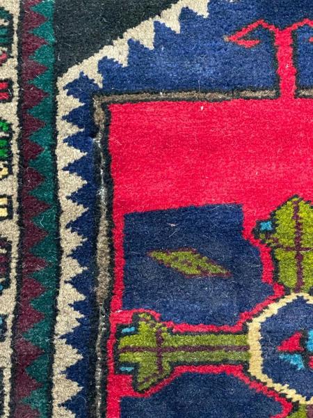 Vintage El Dokuma Halı 85X49Cm Aoa Ölçü 85X49Cm