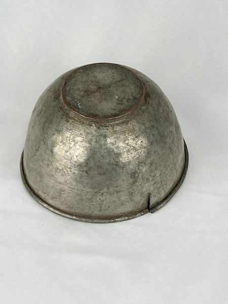 Antika Bakır Tas Ölçü Çap 18 Cm H 9 Cm
