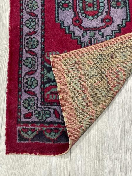 Vintage Yastik Boy Yün Halı 93X49 Cm Aoa Ölçü 93X49Cm