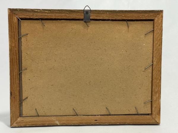 Ahşap Çerçeveli Vintage Manzara 27X21Cm Aoa Ölçü 27X21Cm