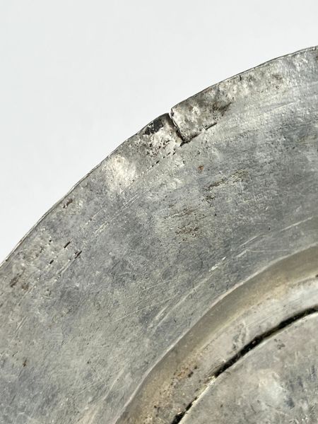 Antika Bakır Tabak Ölçü Çap 26,5 Cm H 3 Cm