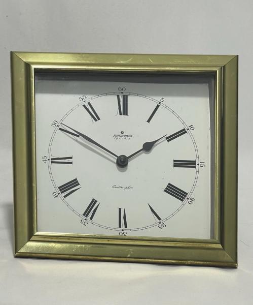 Vintage Junghans Quarts W 772 1970 Model Ding Dong Saat ( Çalişiyor) Aoa Ölçü 25X25Cm