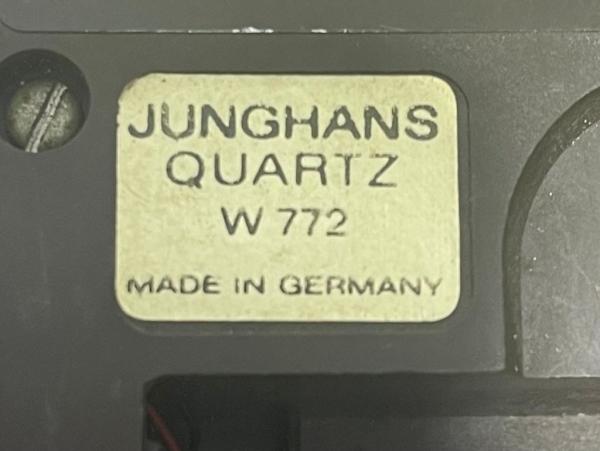 Vintage Junghans Quarts W 772 1970 Model Ding Dong Saat ( Çalişiyor) Aoa Ölçü 25X25Cm