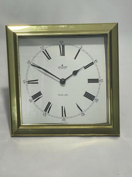 Vintage Junghans Quarts W 772 1970 Model Ding Dong Saat ( Çalişiyor) Aoa Ölçü 25X25Cm