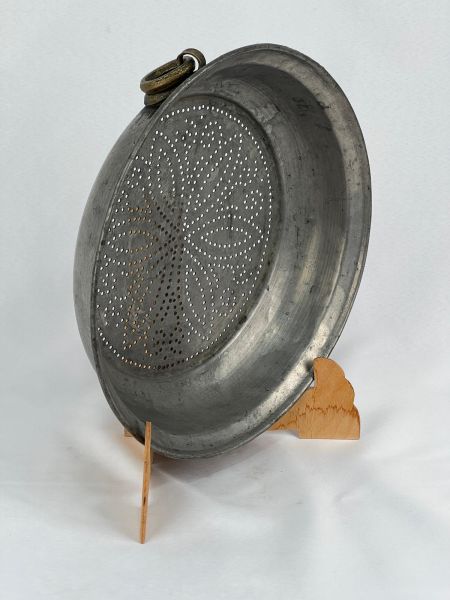 Antika Bakır Süzgeç Ölçü Çap 33 Cm H 8 Cm