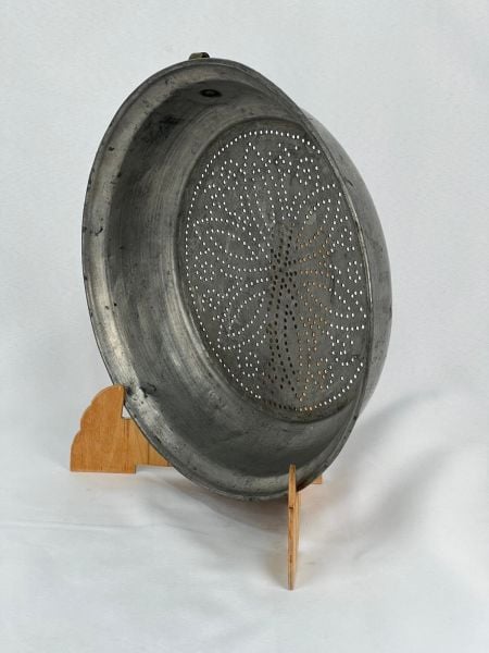 Antika Bakır Süzgeç Ölçü Çap 33 Cm H 8 Cm