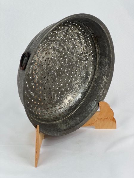 Antika Bakır Süzgeç Ölçü Çap 29 Cm H 8,5 Cm