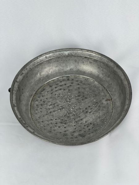 Antika Bakır Süzgeç Ölçü Çap 30,5 Cm H 8 Cm
