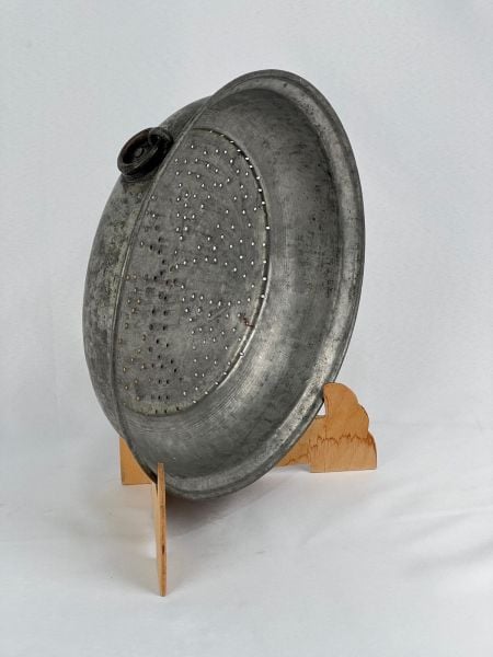 Antika Bakır Süzgeç Ölçü Çap 30,5 Cm H 8 Cm