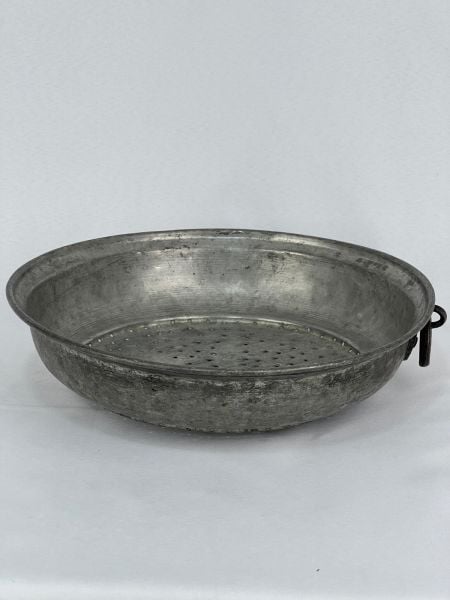 Antika Bakır Süzgeç Ölçü Çap 30,5 Cm H 8 Cm