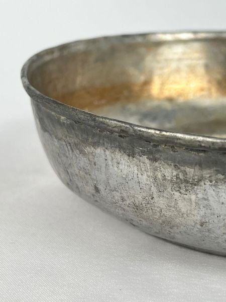 Antika Bakır Hamam Tasi Ölçü Çap 19 Cm H 5,5 Cm