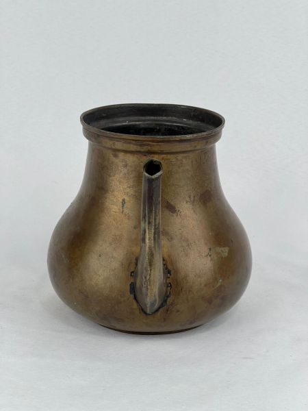 Antika Bakır Demlik Ölçü 20X15 Cm H 15 Cm