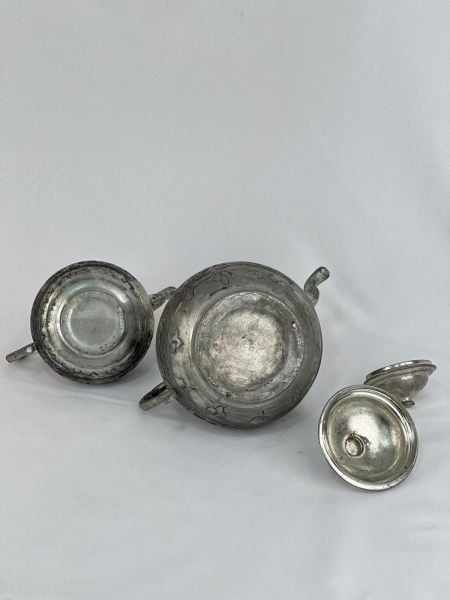 Antika Bakır Çaydanlik Ölçü 15X25 Cm H 27 Cm