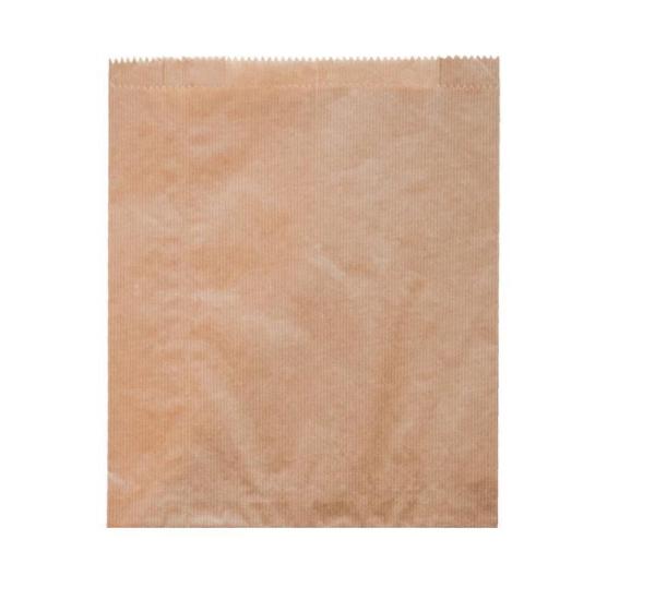Kese Kağıdı Çizgili Şamua Kraft Hamburger 15X20 Cm 1 Kilo