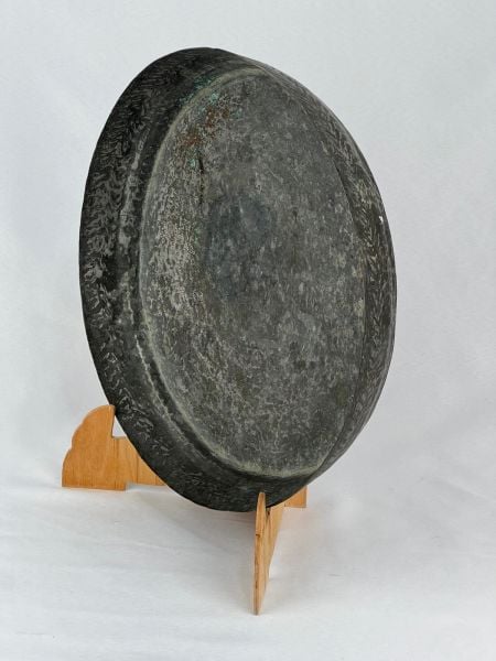 Antika Bakır Tepsi Ölçü Çap 36 Cm H 6,5 Cm