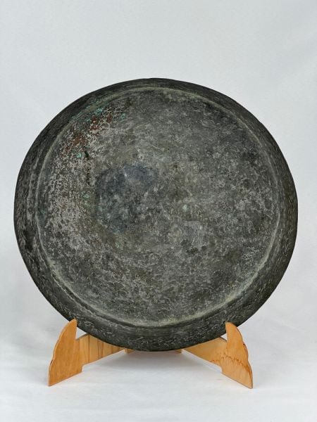 Antika Bakır Tepsi Ölçü Çap 36 Cm H 6,5 Cm