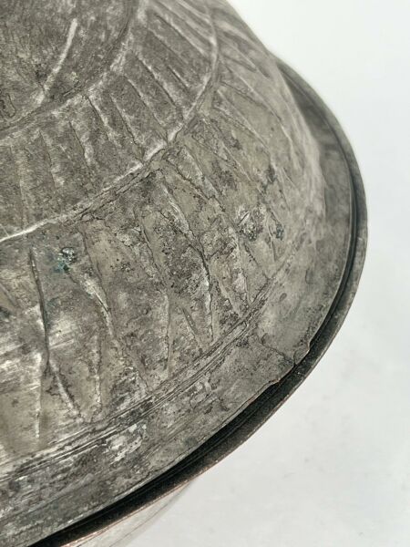 Antika Bakır Tencere Ölçü Çap 23 Cm H 14 Cm
