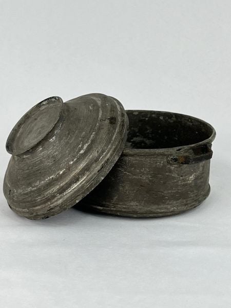 Antika Bakır Tencere Ölçü Çap 12 Cm H 9 Cm