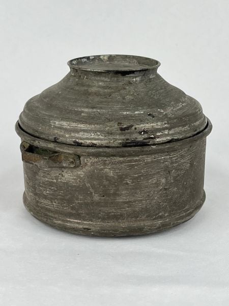 Antika Bakır Tencere Ölçü Çap 12 Cm H 9 Cm