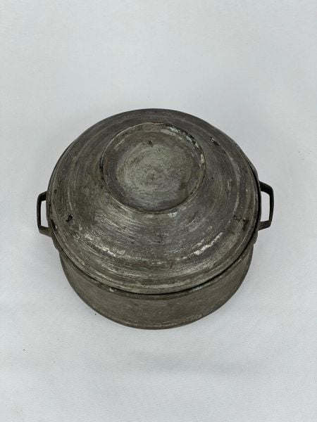 Antika Bakır Tencere Ölçü Çap 12 Cm H 9 Cm