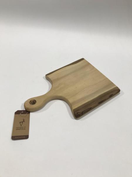 Masif Ahsap Sunum Ve Kesme Tahtasi Aoa Ölçü 30X21Cm 2Cm Yüksekliği