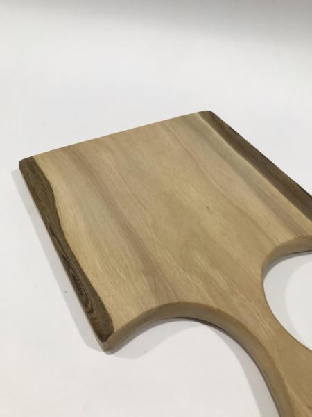 Masif Ahsap Sunum Ve Kesme Tahtasi Aoa Ölçü 30X21Cm 2Cm Yüksekliği