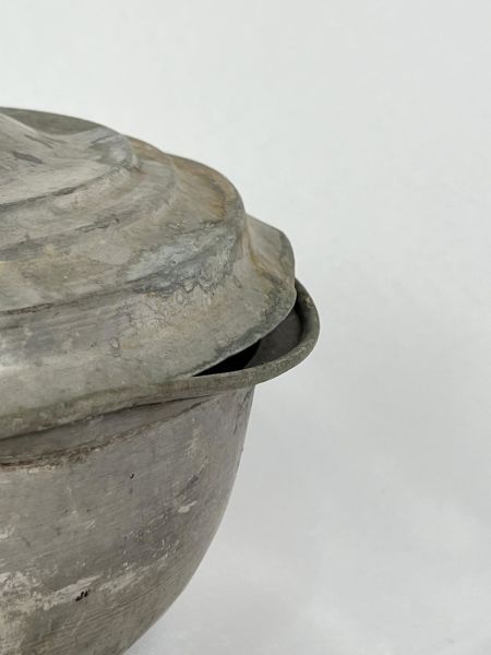 Antika Bakır Tencere Ölçü Çap 26 Cm H 15 Cm