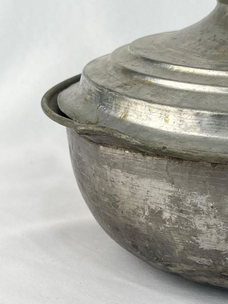 Antika Bakır Tencere Ölçü Çap 26 Cm H 15 Cm
