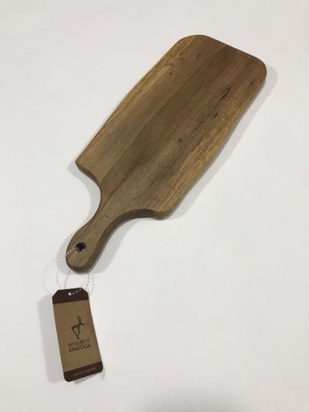 Masif Ahsap Sunum Ve Kesme Tahtasi Aoa Ölçü 38X15Cm 2Cm Yüksekliği
