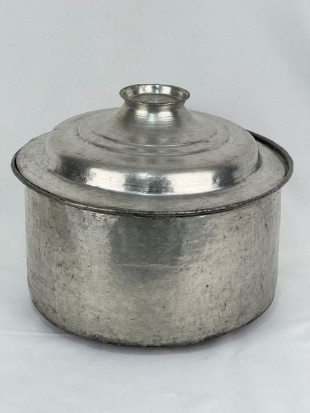 Antika Bakır Tencere Ölçü Çap 33,5 Cm H 18,5 Cm
