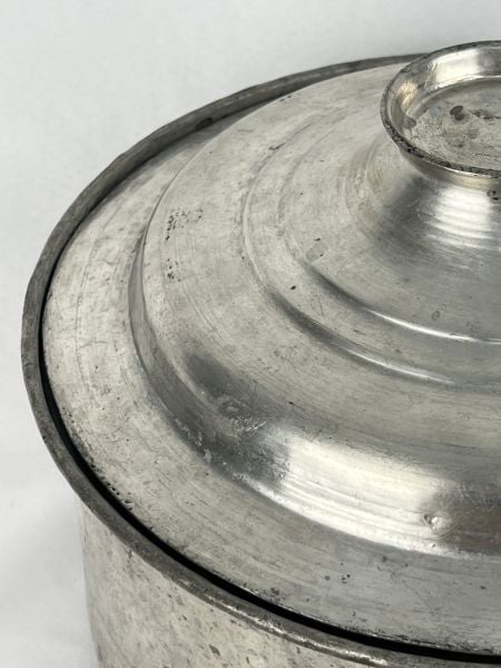 Antika Bakır Tencere Ölçü Çap 33,5 Cm H 18,5 Cm
