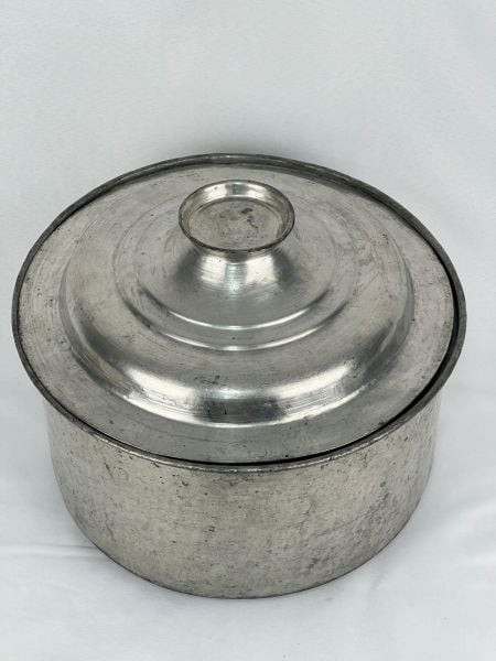 Antika Bakır Tencere Ölçü Çap 33,5 Cm H 18,5 Cm