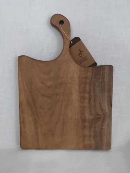 Masif Ahsap Sunum Ve Kesme Tahtasi Aoa Ölçü 34X24Cm 2Cm Yüksekliği